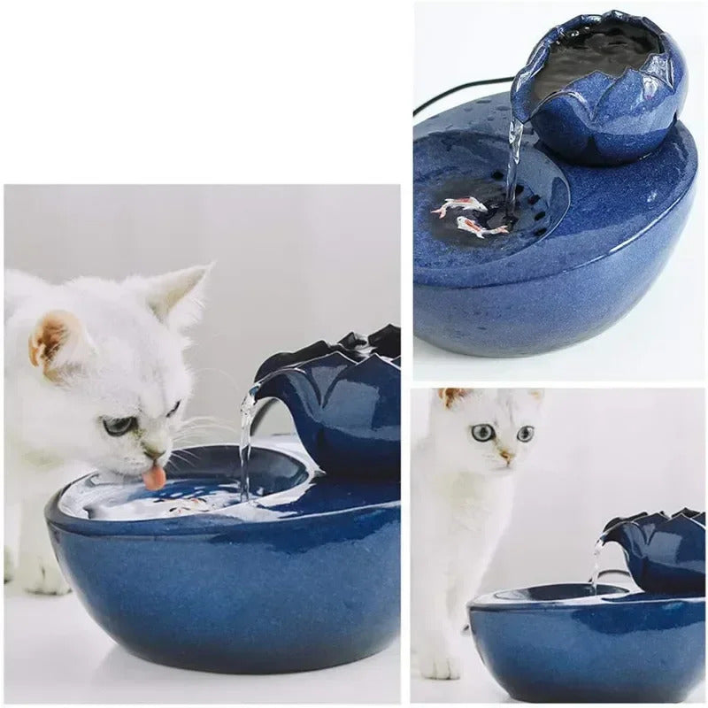 fontaine-à-eau-pour-chat-design