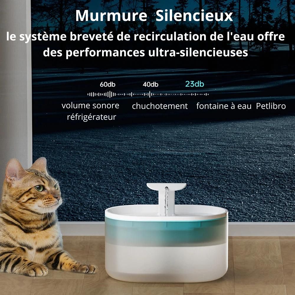 fontaine-à-eau-pour-chat-silencieuse