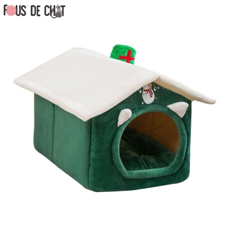 maison-pour-chat-vert